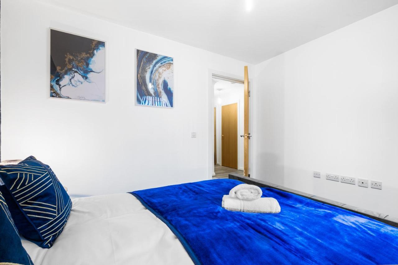 Ebra Stays - Luxury 2 Bedroom Apartment - Birmingham Eksteriør billede