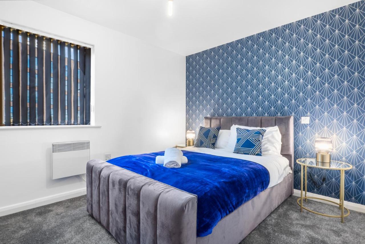 Ebra Stays - Luxury 2 Bedroom Apartment - Birmingham Eksteriør billede