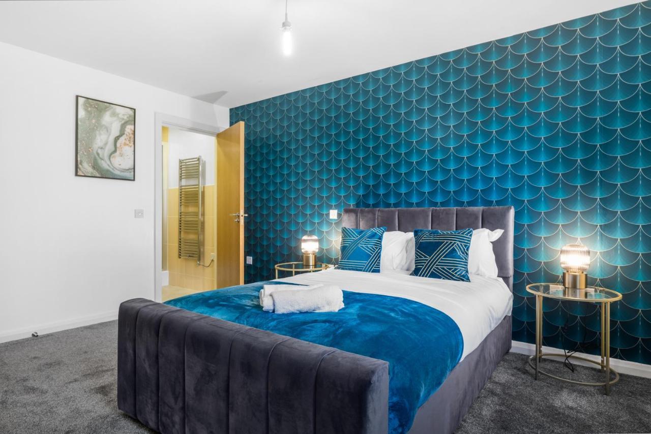 Ebra Stays - Luxury 2 Bedroom Apartment - Birmingham Eksteriør billede